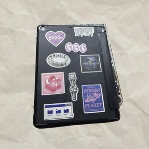 Stylish Black iPad 9 Cover